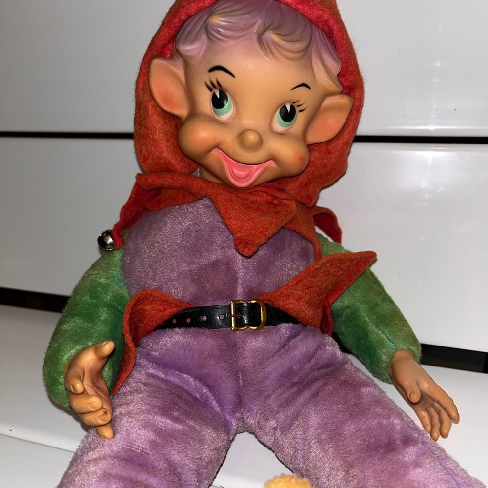 Vintage rushton doll